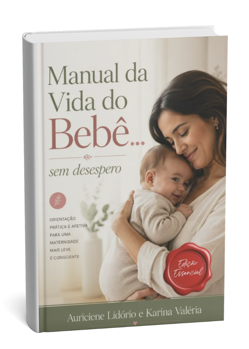 Capa do Manual da Vida do Bebê... sem desespero